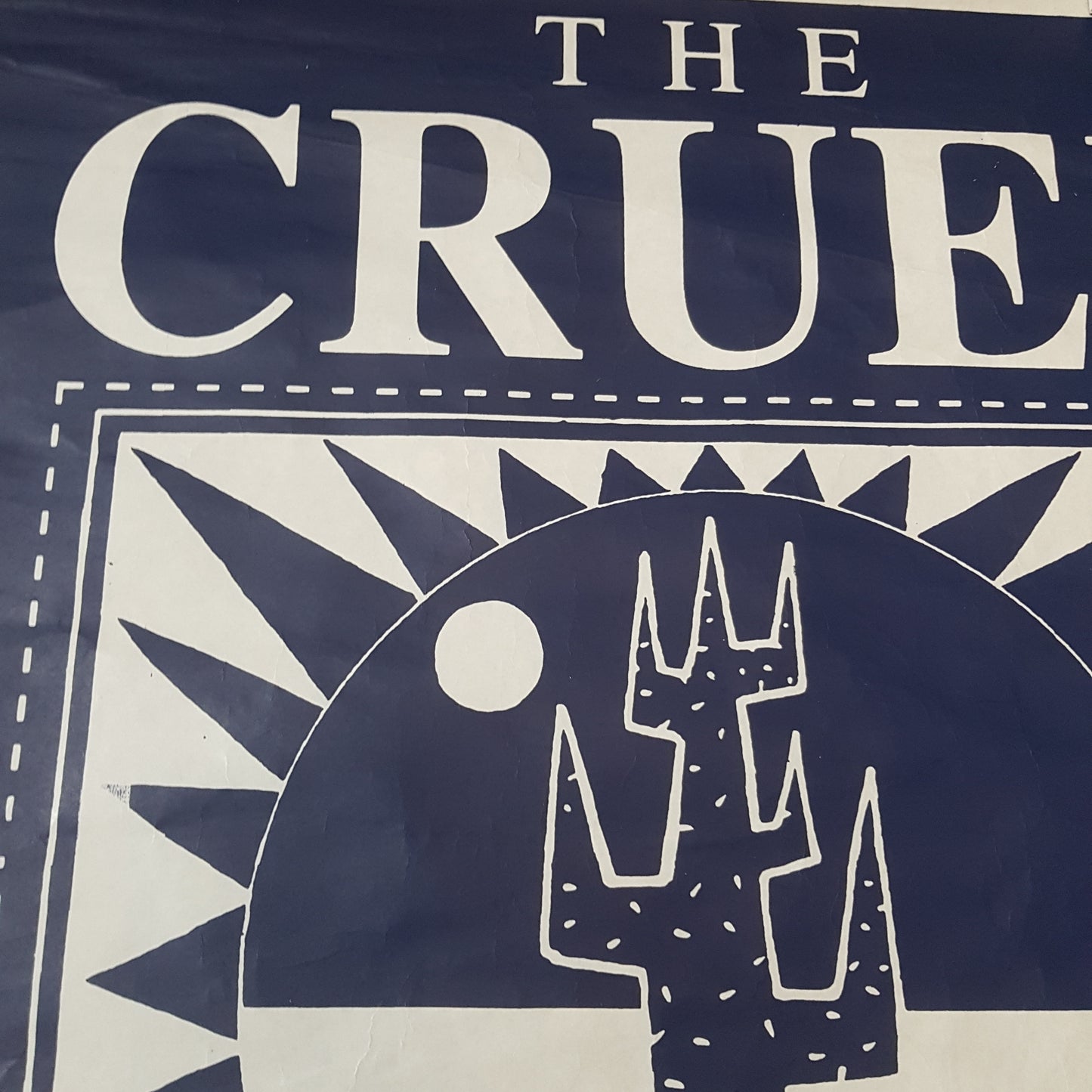 CRUEL SEA - THIS IS NOT THE WAY HOME TOUR (USED 1992) POSTER