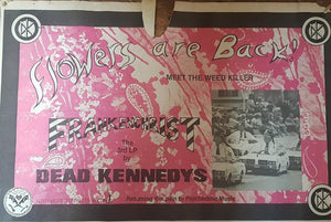 DEAD KENNEDYS - FRANKENCHRIST PROMO (1985 USED) POSTER