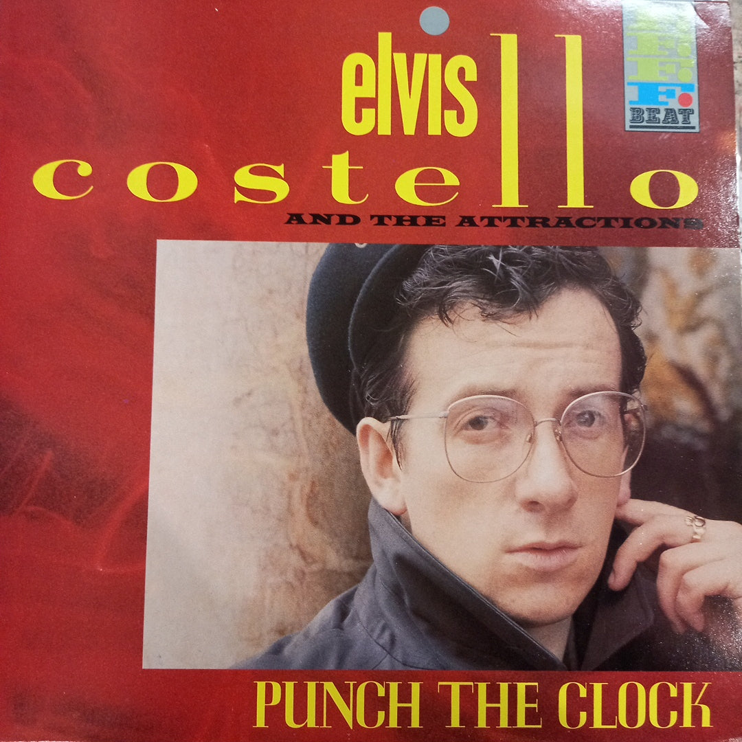 ELVIS COSTELLO - PUNCH THE CLOCK (USED VINYL 1983 AUS M-/ EX+)