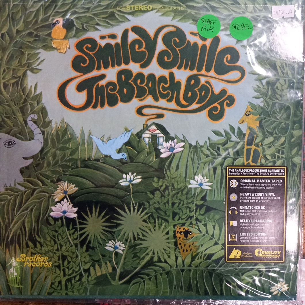 BEACH BOYS - SMILEY SMILE STEREO (ANALOGUE PRODUCTIONS) VINYL