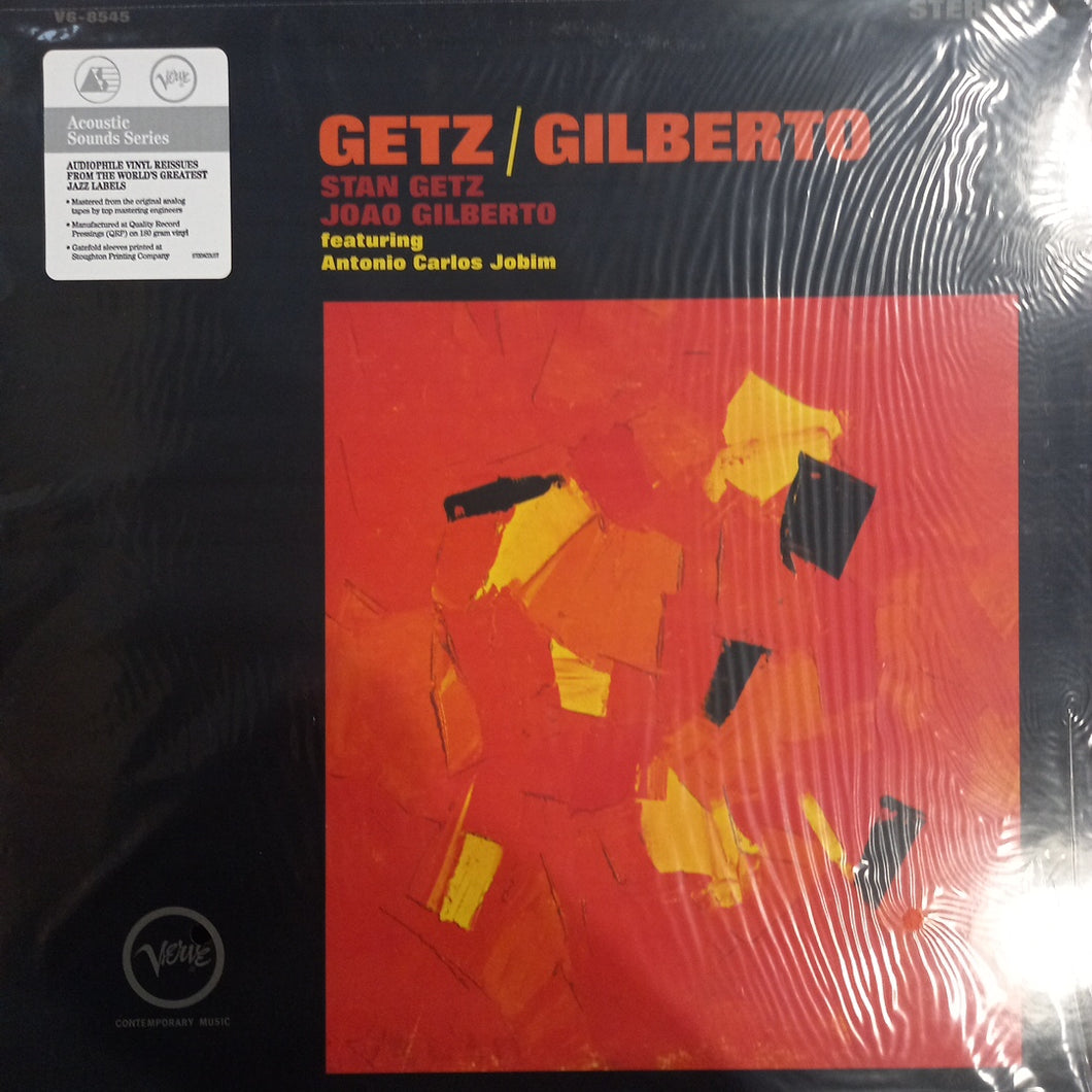 STAN GETZ AND JOAO GILBERTO - SELF TITLED ACOUSTIC SOUNDS SERIES VINYL