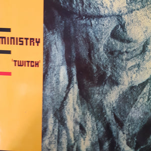 MINISTRY - TWITCH (USED VINYL 1986 GERMAN EX+/EX+