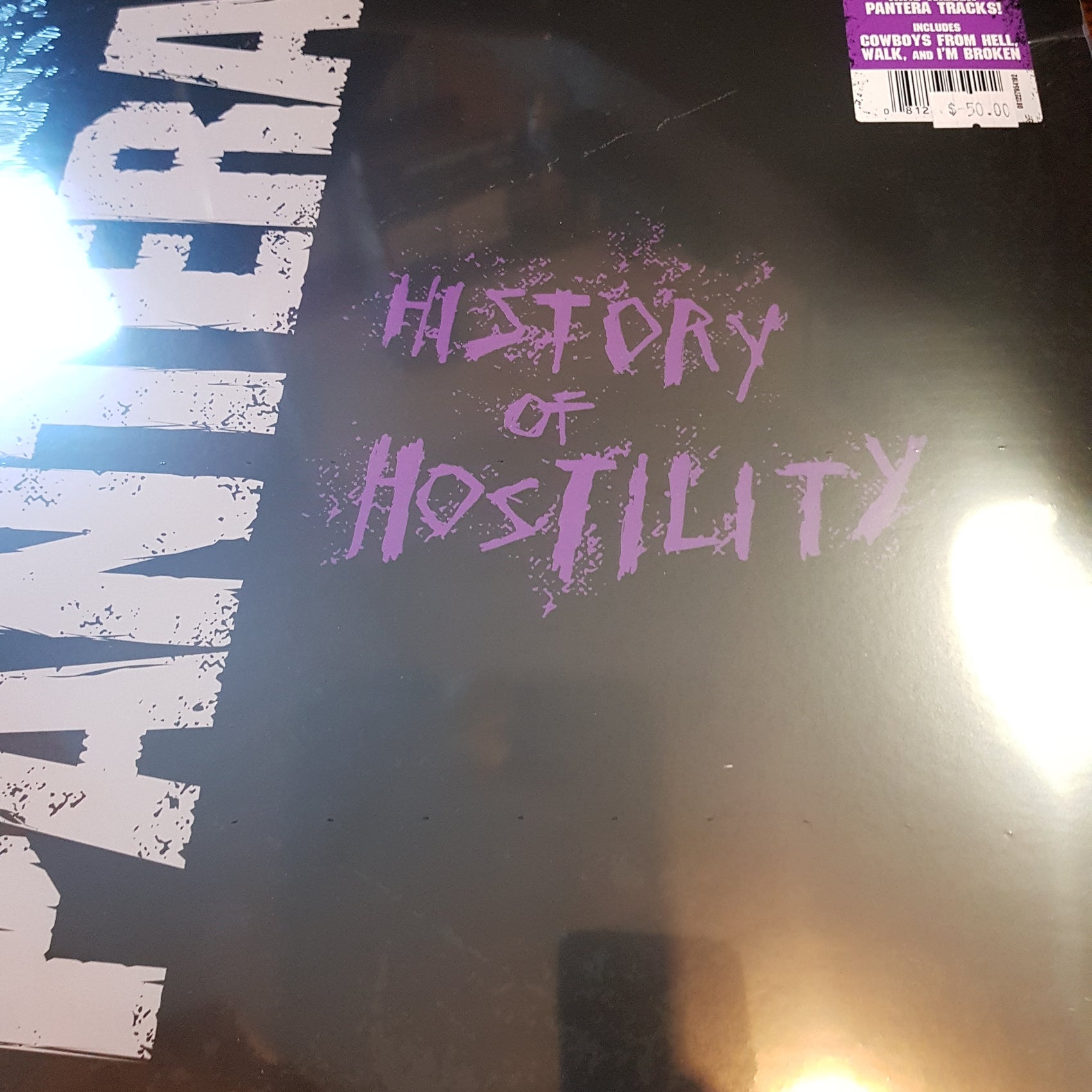 PANTERA - HISTORY OF HOSTILITY VINYL