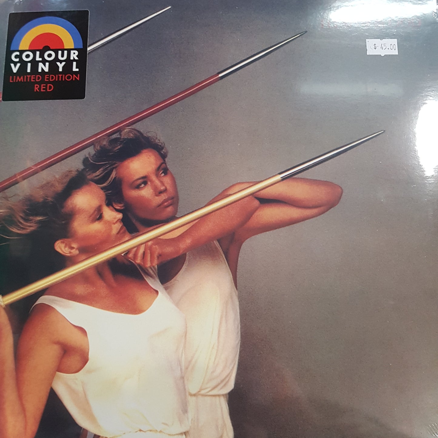 ROXY MUSIC - FLESH AND BLOOD (RED COLOURED) VINYL