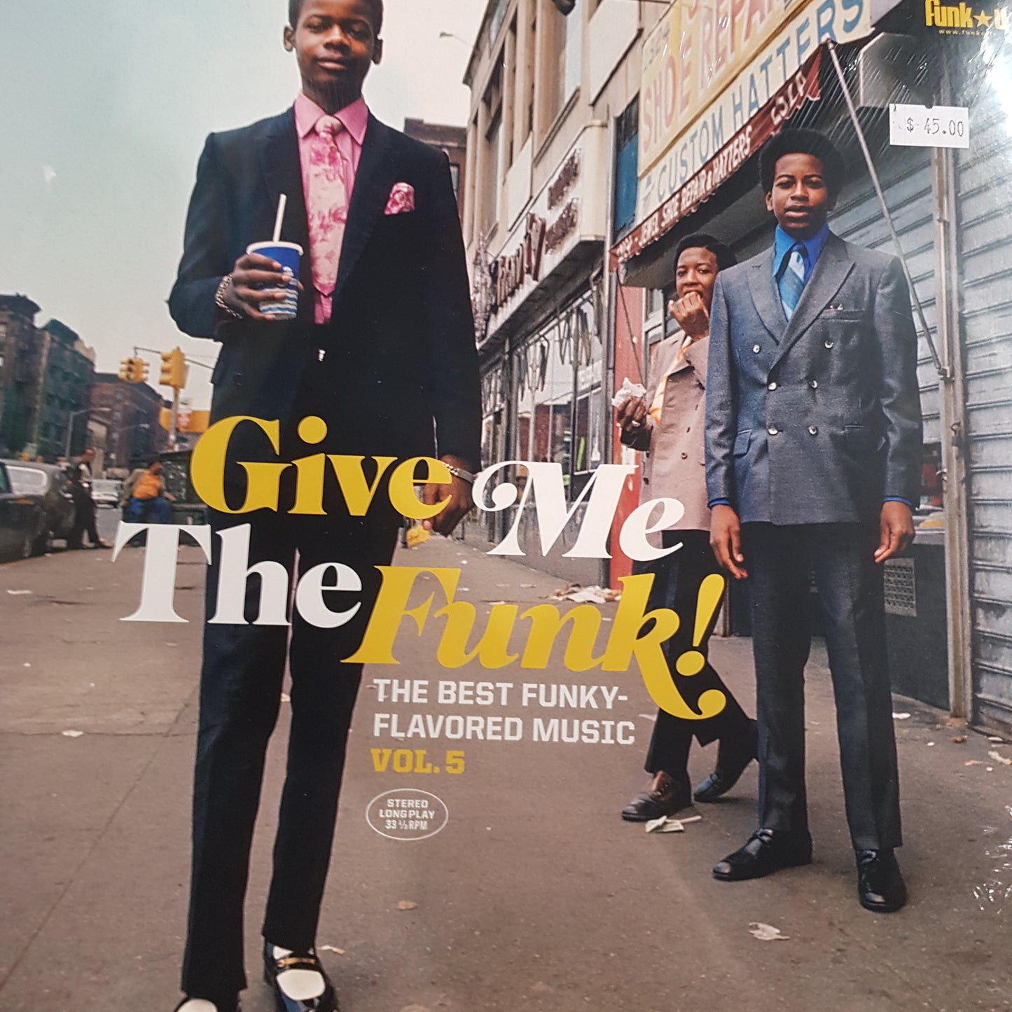 VARIOUS ARTISTS - GIVE ME THE FUNK VOL 5VINYL