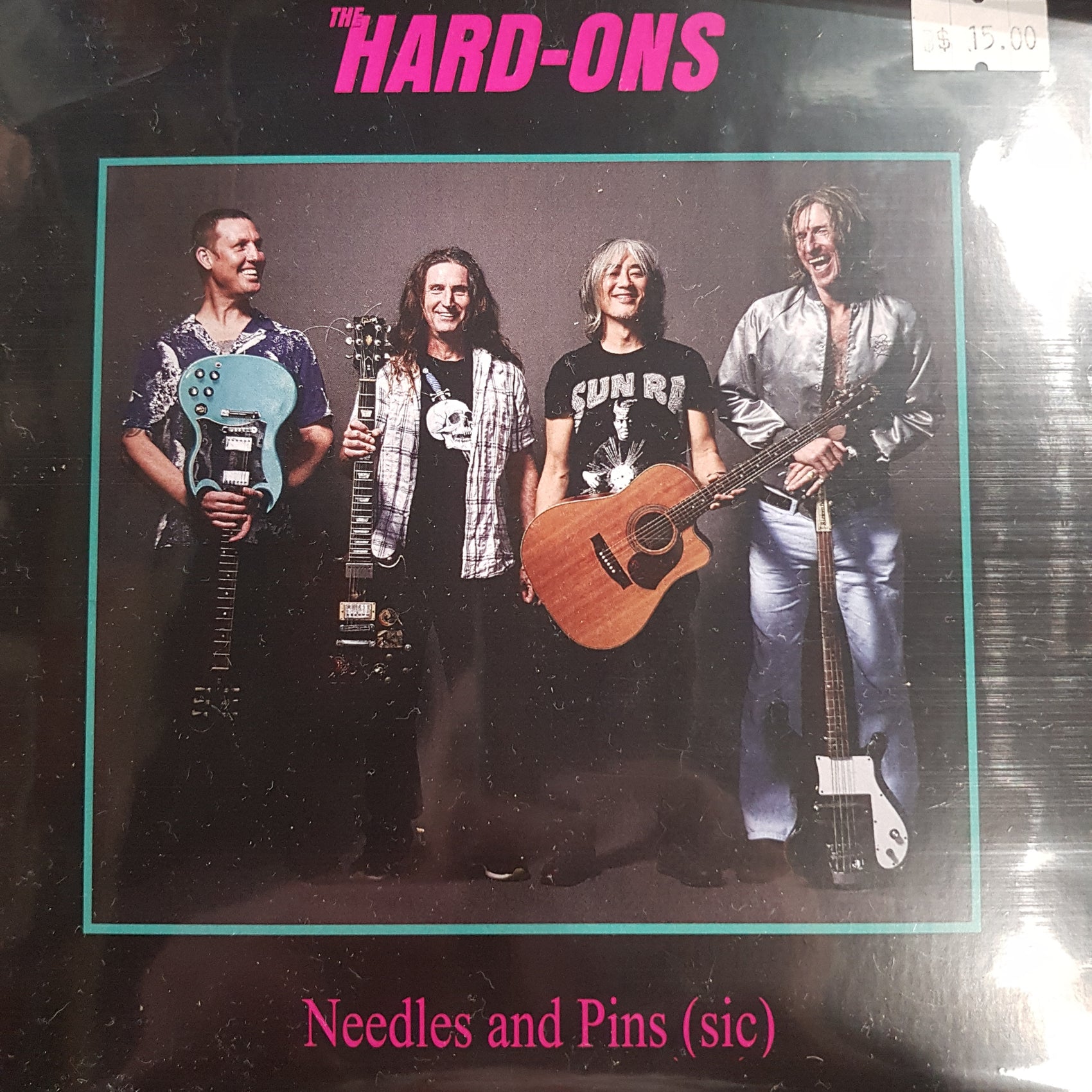 HARD-ON'S - NEEDLES AND PINS (7") VINYL