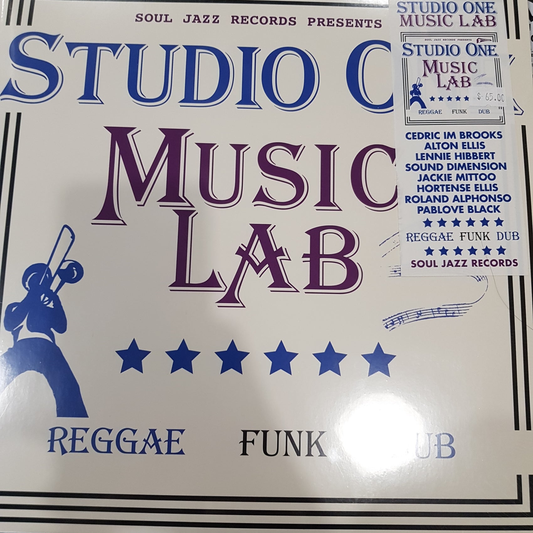VARIOUS ARTISTS - SOUL JAZZ PRESENTS: MUSIC LAB: REGGAE FUNK DUB (2LP) VINYL RSD 2021