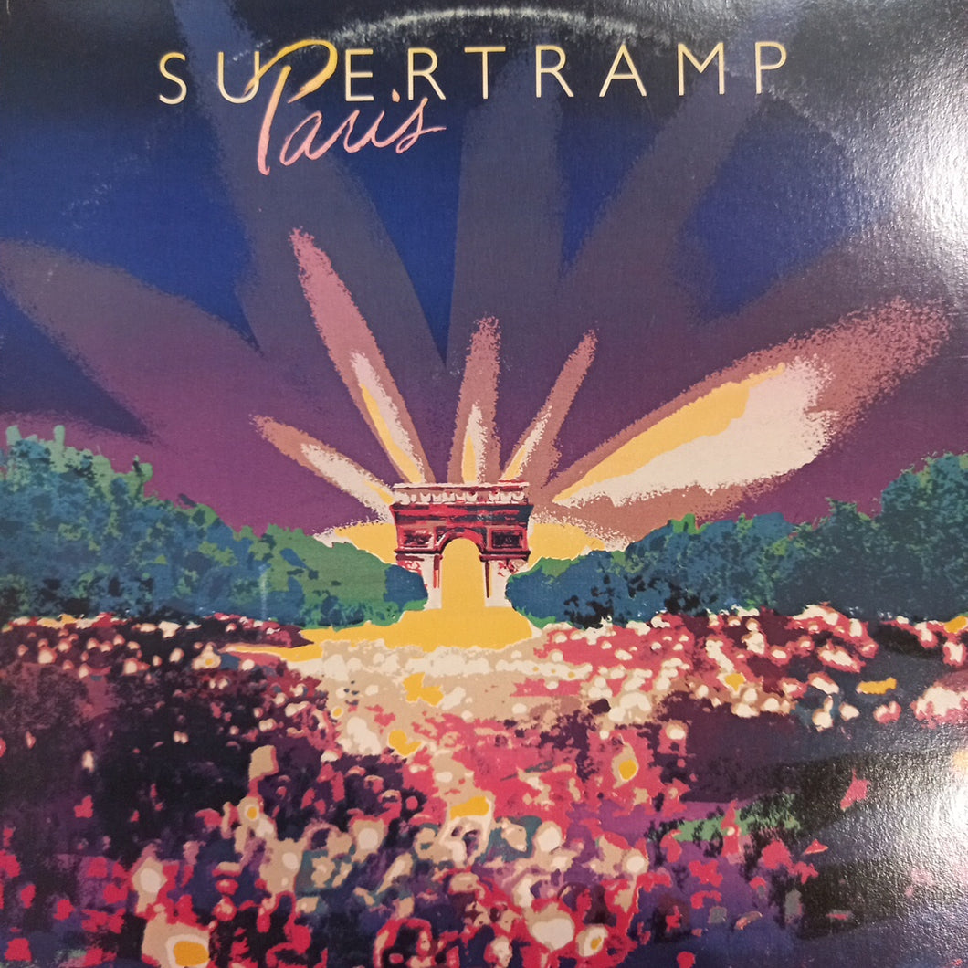 SUPERTRAMP - PARIS (USED VINYL 1980 CANADA 2LP M- EX)