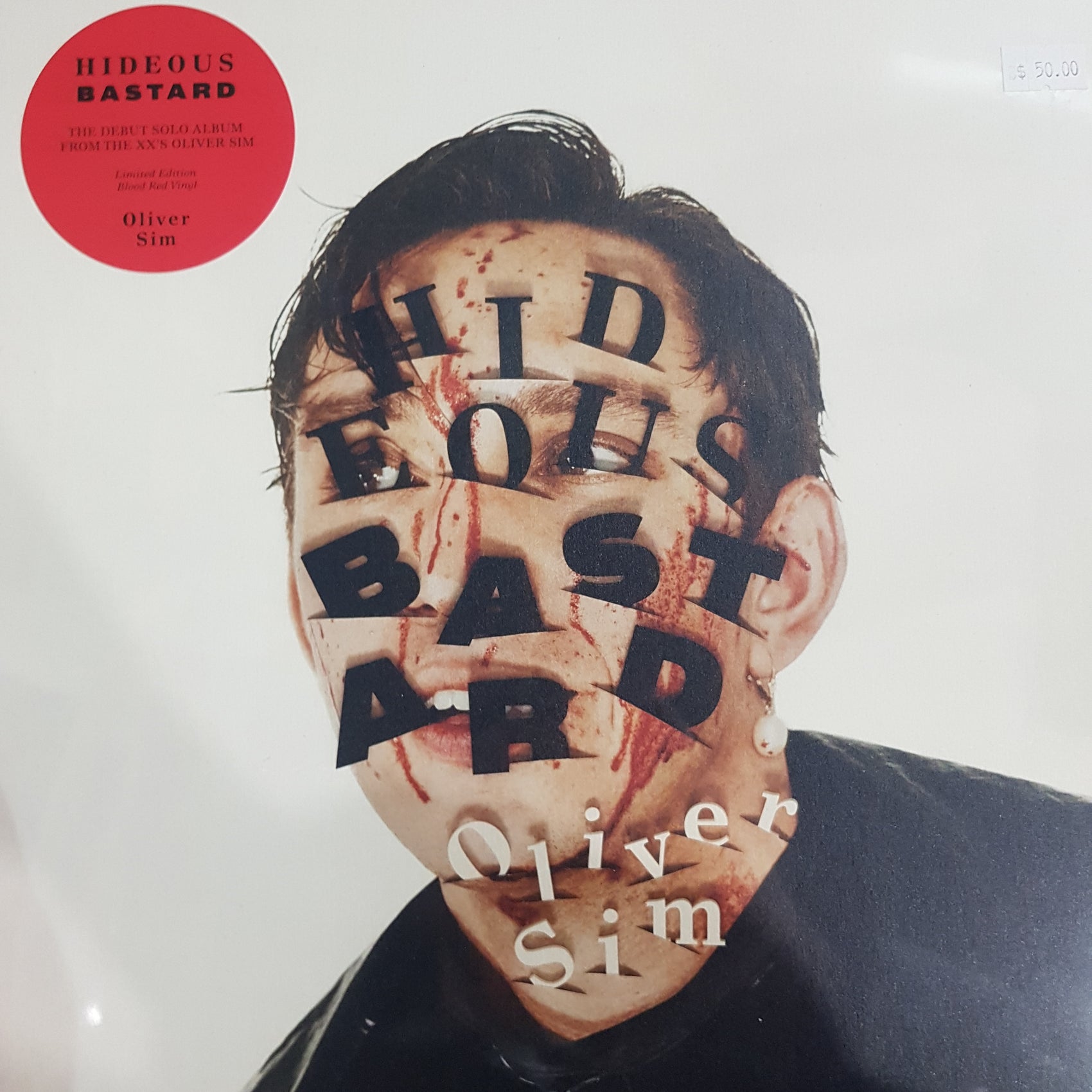 OLIVER SIM - HIDEOUS BASTARD (RED COLOURED) VINYL