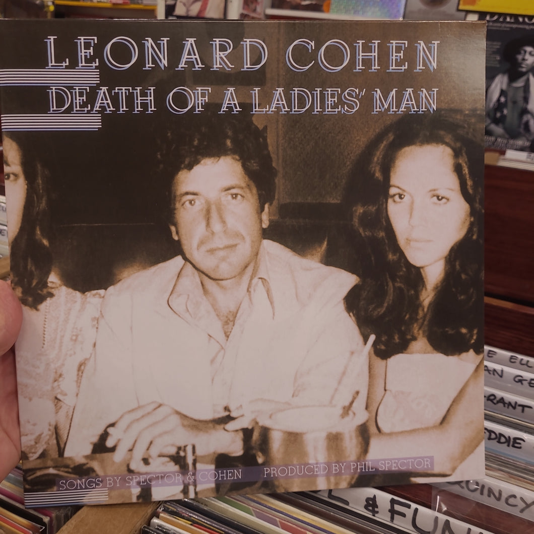 LEONARD COHEN - DEATH OF A LADIES' MAN used VINYL