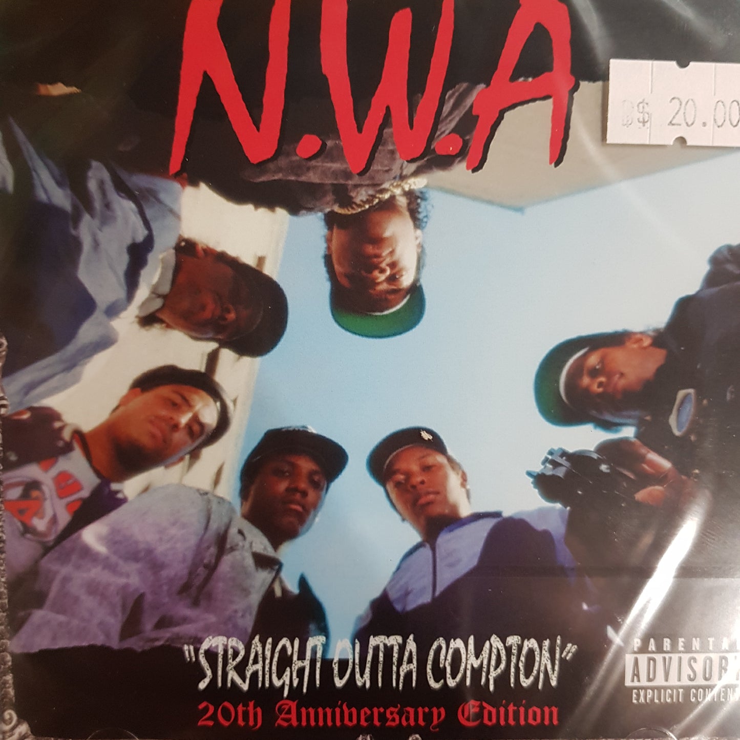 N.W.A. - STRAIGHT OUTTA COMPTON CD
