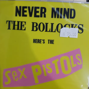 SEX PISTOLS - NEVER MIND THE BOLLOCKS CD