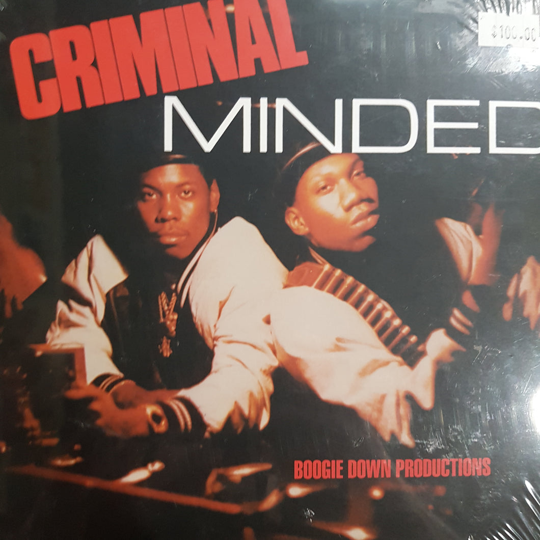 BOOGIE DOWN PRODUCTIONS - CRIMINAL MINDED (5x 7