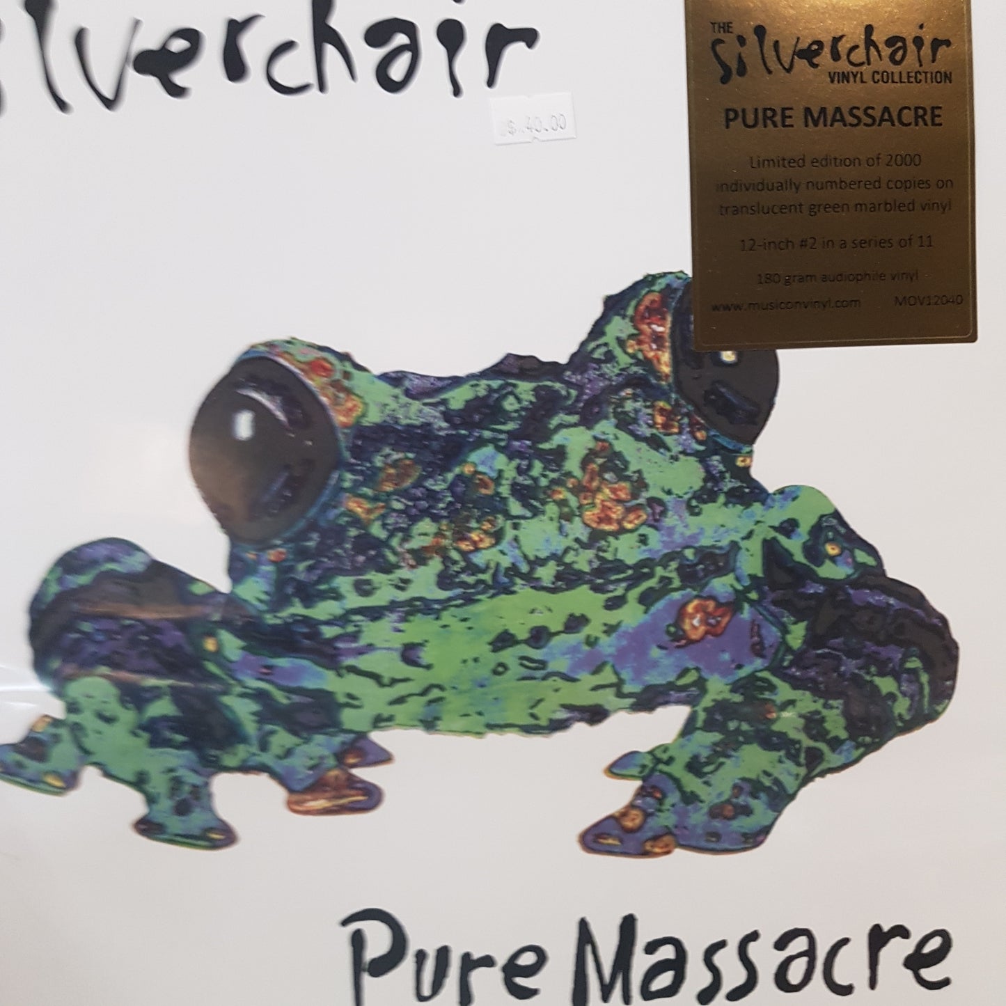 SILVERCHAIR - PURE MASSACRE (GREEN COLOURED) VINYL
