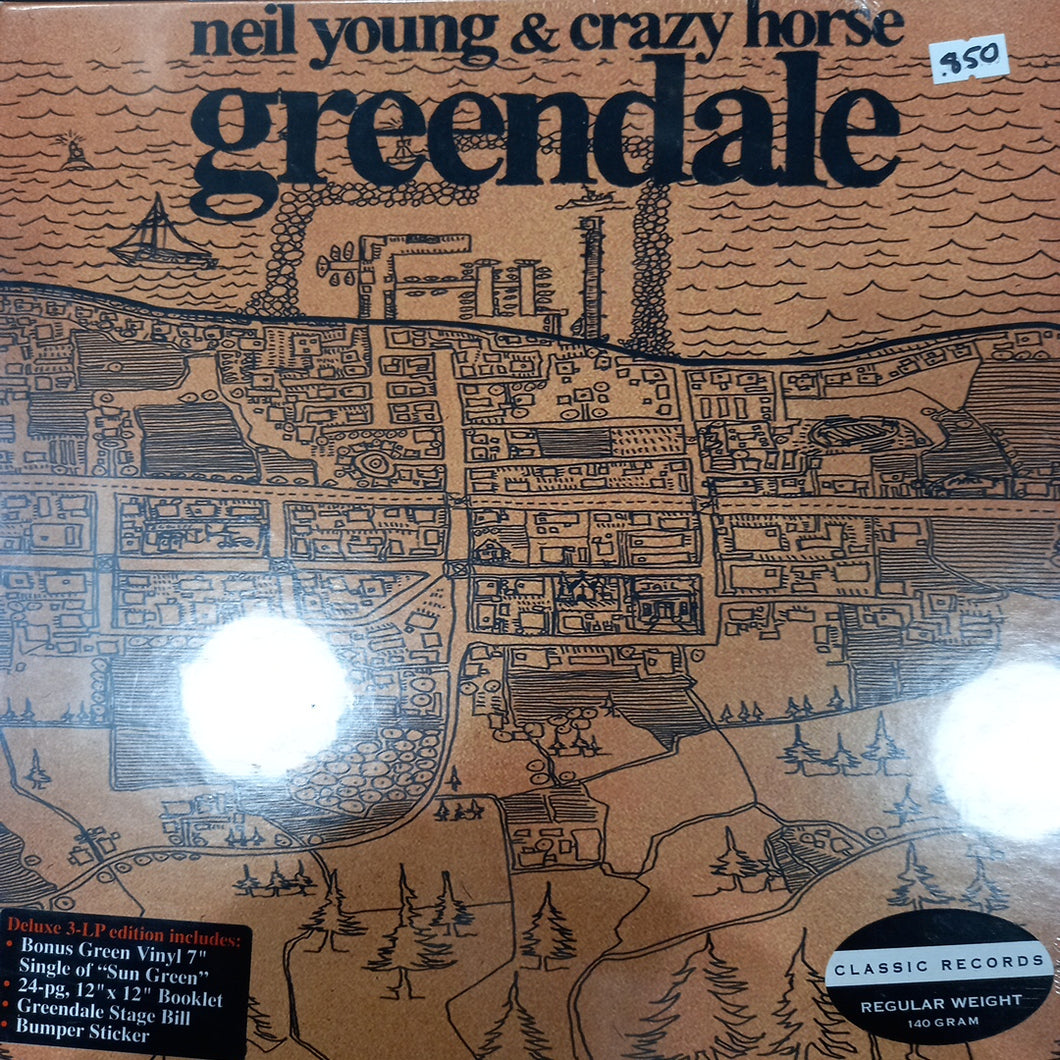 NEIL YOUNG - GREENDALE (3LP, CLASSIC RECORDS, STILL SEALED)