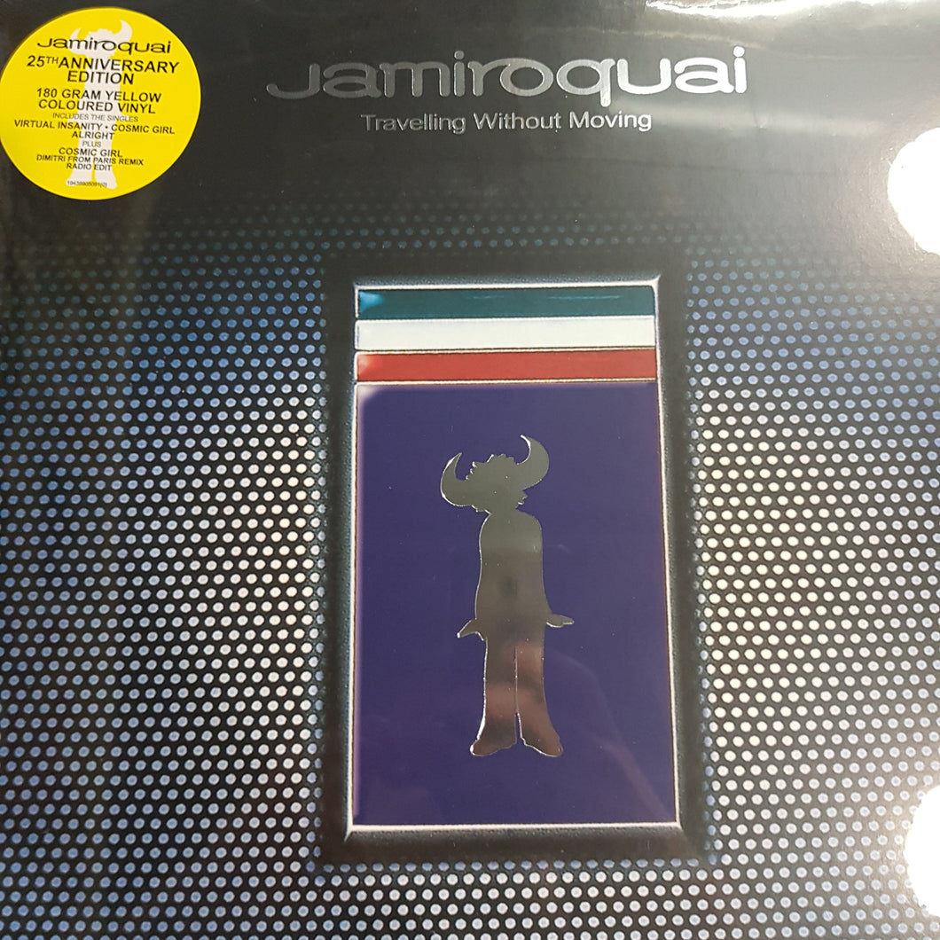 JAMIROQUAI - TRAVELING WITHOUT MOVING (2LP) (YELLOW COLOURED) VINYL