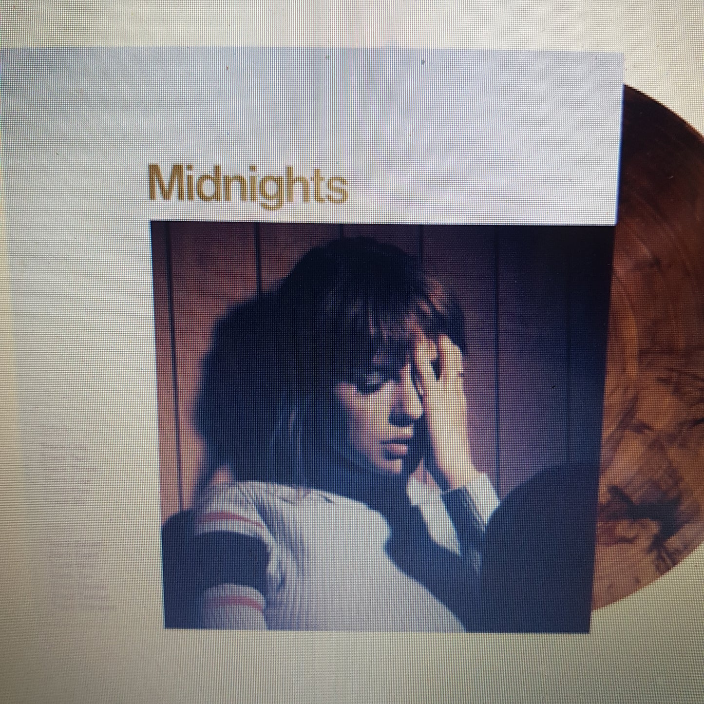 TAYLOR SWIFT - MIDNIGHTS (MAHOGANY COLOURED) VINYL