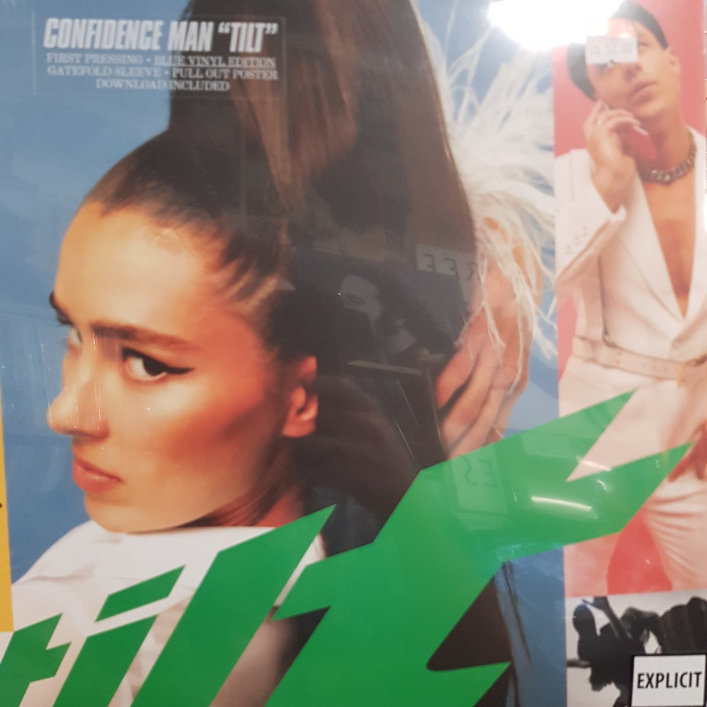 CONFIDENCE MAN - TILT (BLUE COLOURED) VINYL