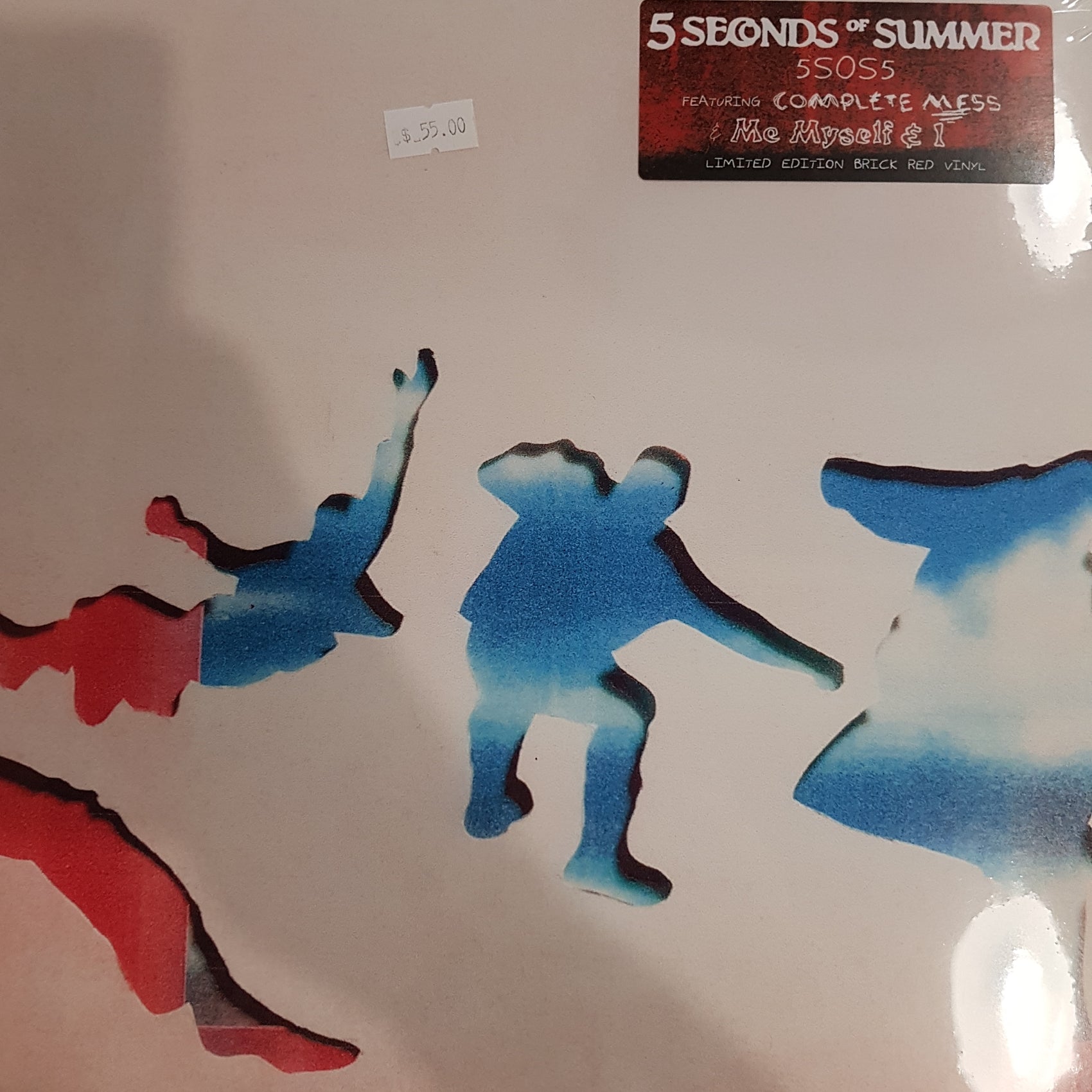 5 SECONDS OF SUMMER - 5SOS5 (BRICK COLOURED) VINYL