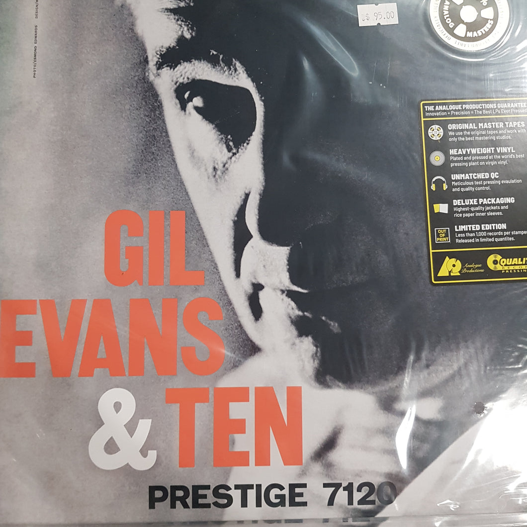 GIL EVANS AND TEN - PRESTIGE 7120 (ANALOGUE PRODUCTIONS PRESSING) VINYL