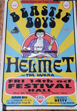 Load image into Gallery viewer, BEASTIE BOYS &amp; HELMET  (SIGNED BY PAUL MCNEIL) (1994 USED) POSTER
