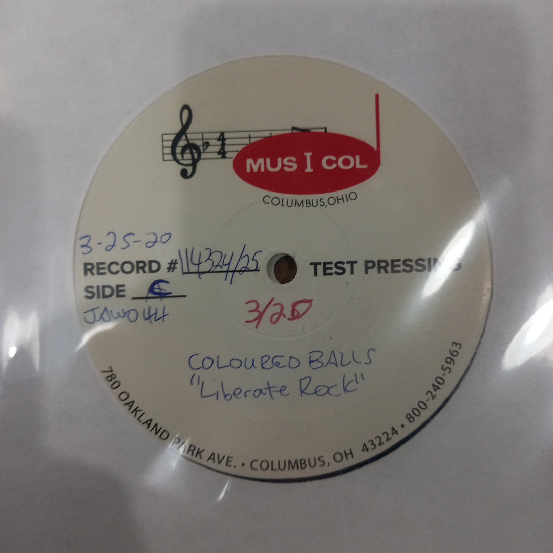 COLOURED BALLS - LIBERATE ROCK #3/20 (USED VINYL 2020 U.K. 2LP M- M-)