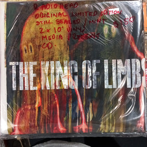 RADIOHEAD - KING OF LIMBS (USED VINYL 2011 U.K. 2x10" 1CD SET, STILL SEALED)