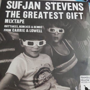 SUFJAN STEVENS - THE GREATEST GIFT MIXTAPE (YELLOW COLOURED) VINYL