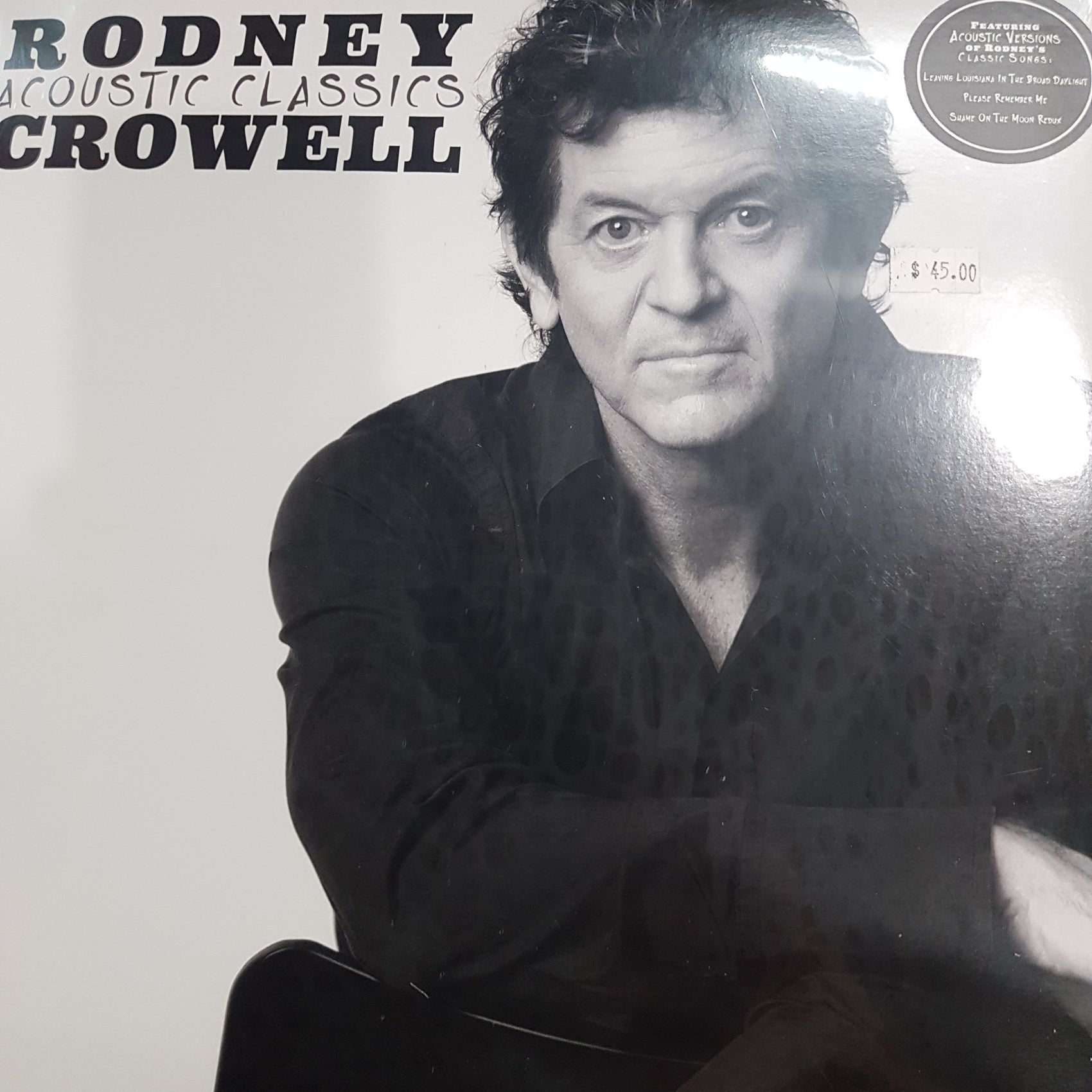 RODNEY CROWELL - ACOUSTIC CLASSICS VINYL