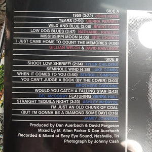 VARIOUS ARTISTS - SOMETHING BORROWED, SOMETHING NEW: A TRIBUTE TO JOHN ANDERSON (LOW DOG BLUE COLOURED) VINYL