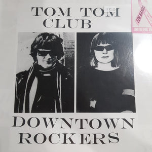 TOM TOM CLUB - DOWNTOWN ROCKERS (PINK COLOURED) VINYL