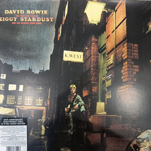 DAVID BOWIE - THE RISE AND FALL OF ZIGGY STARDUST AND THE SPIDERS FROM MARS (USED VINYL 2012 EURO LP+DVD M- M- EX+)