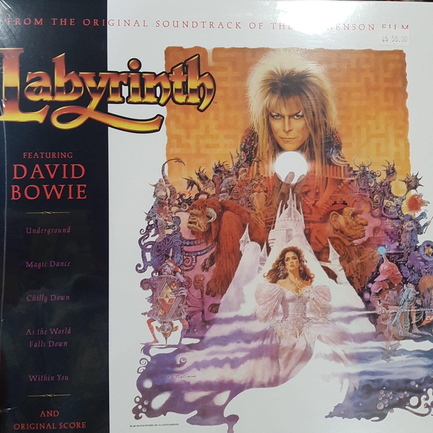 VARIOUS - LABYRINTH SOUNDTRACK VINYL