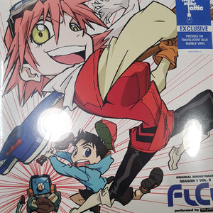 PILLOWS - FLCL O.S.T. SOUNDTRACK SEASON 1 VOL 3 (2LP) (BLUE MARBLE COLOURED) VINYL