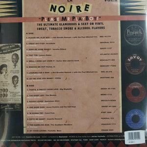 VARIOUS - LA NOIRE VOL.2 PLEASE MR PLAYBOY VINYL