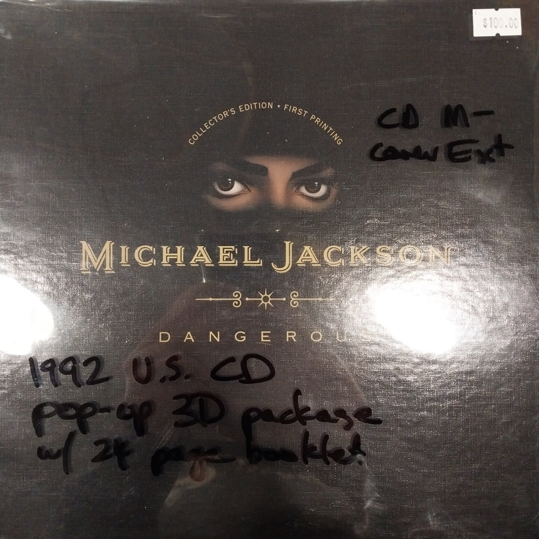MICHEAL JACKSON - DANGEROUS (USED DELUXE CD 1992 U.S. M- EX+)