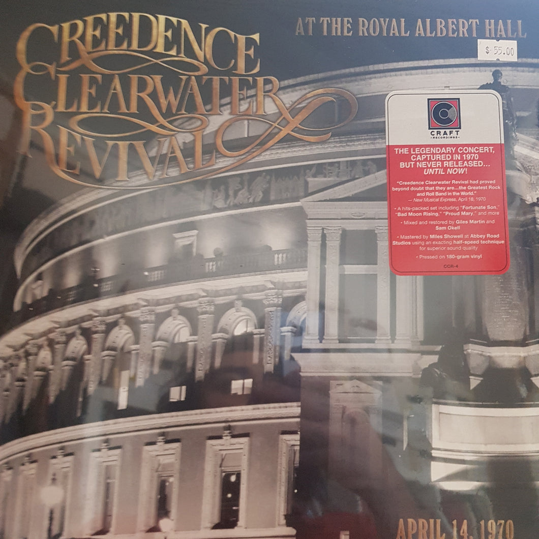 CREEDENCE CLEARWATER REVIVAL - AT THE ROYAL ALBERT HALL VINYL