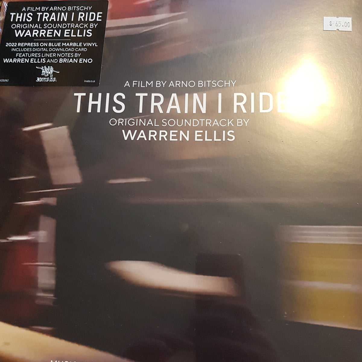 WARREN ELLIS - THIS TRAIN I RIDE (BLUE MARBLE COLOURED) VINYL ...