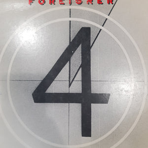 FOREIGNER - FOUR (USED VINYL 1981 AUS EX+/EX+)