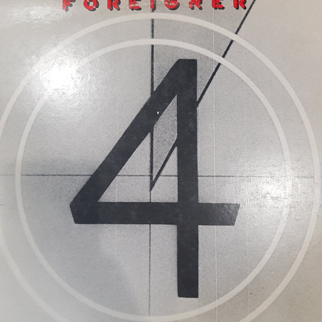 FOREIGNER - FOUR (USED VINYL 1981 AUS EX+/EX+)