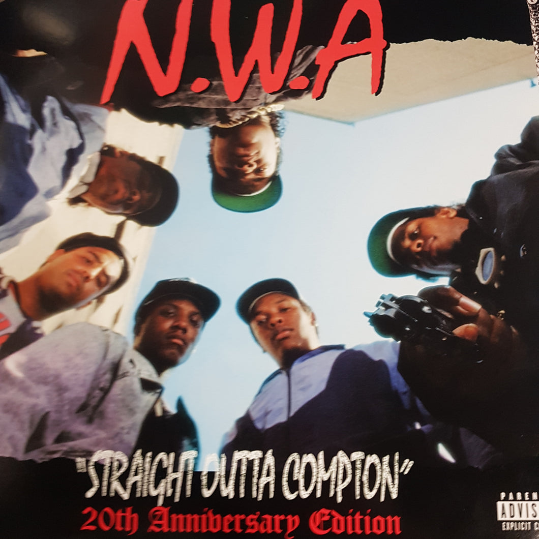 N.W.A. - STRAIGHT OUTTA COMPTON (2LP) (25TH ANNIVERSARY EDITION) (USED VINYL 2007 US EX+/M-)