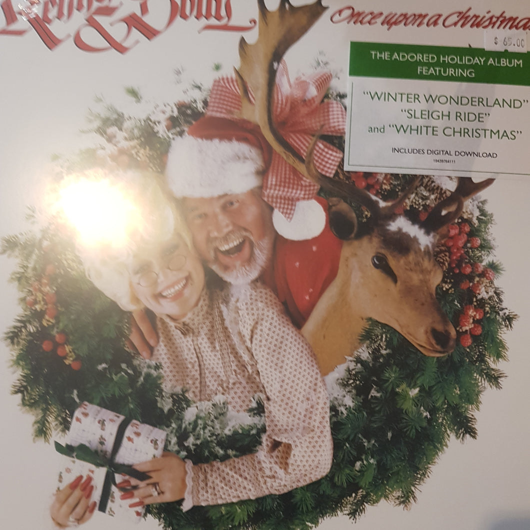 DOLLY PARTON AND KENNY RODGERS - ONCE APON A CHRISTMAS VINYL