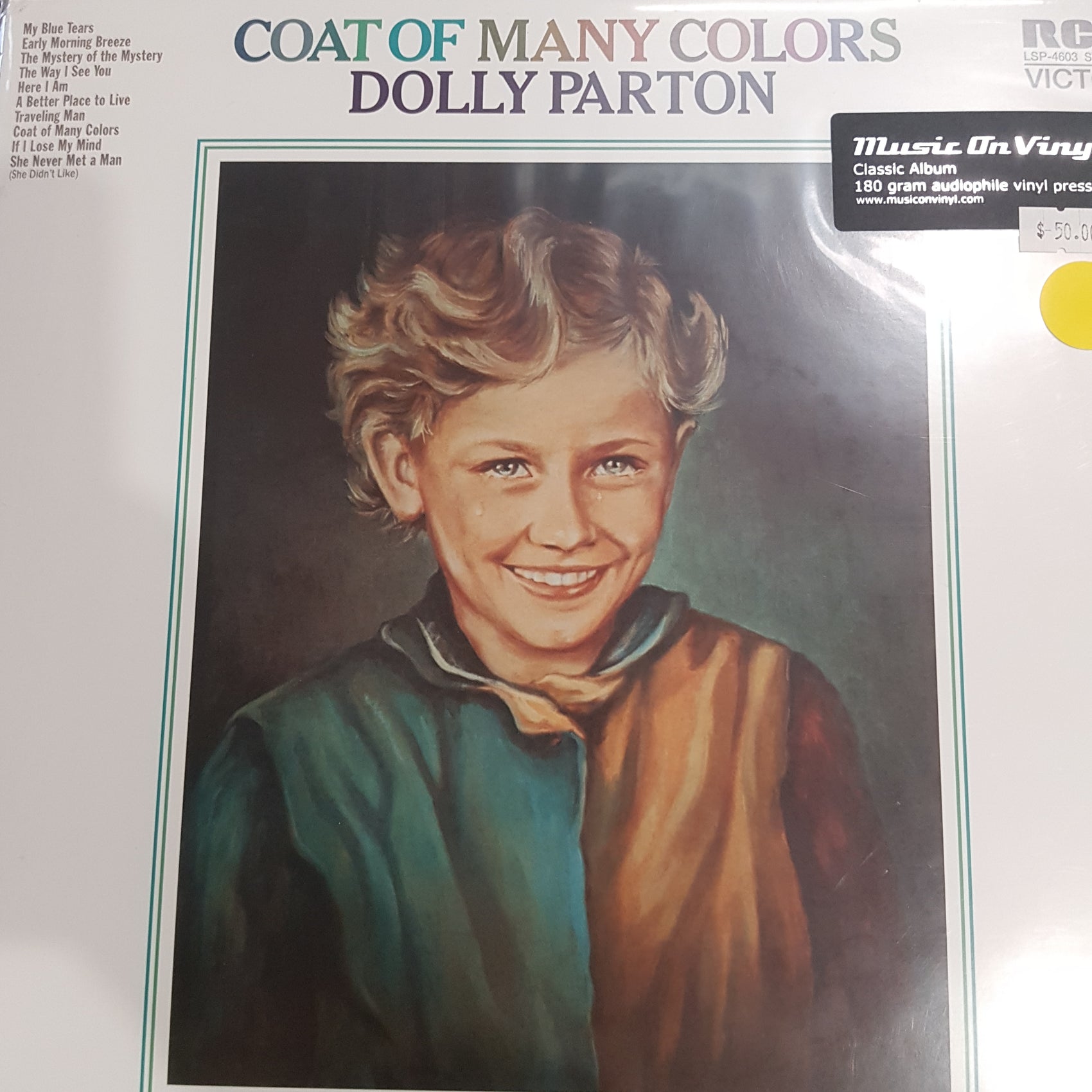 DOLLY PARTON - COAT OF MANY COLOURS VINYL