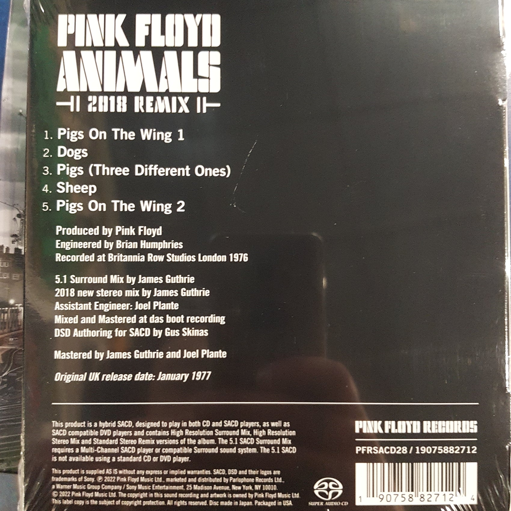 PINK FLOYD - ANIMALS (2DVD+CD) BOX SET