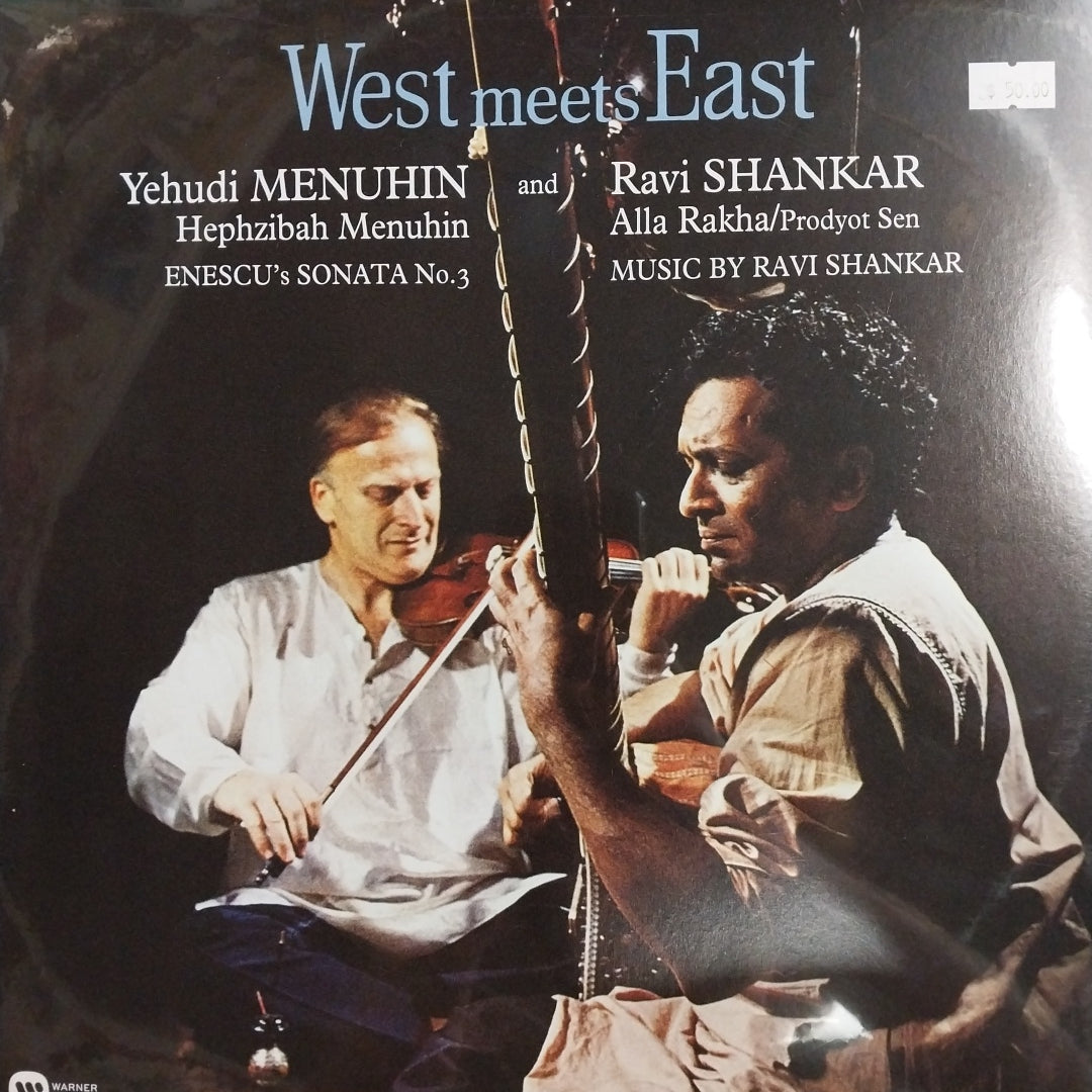 YEHUDI MENUHIN AND RAVI SHANKAR - WEST MEETS EAST VINYL