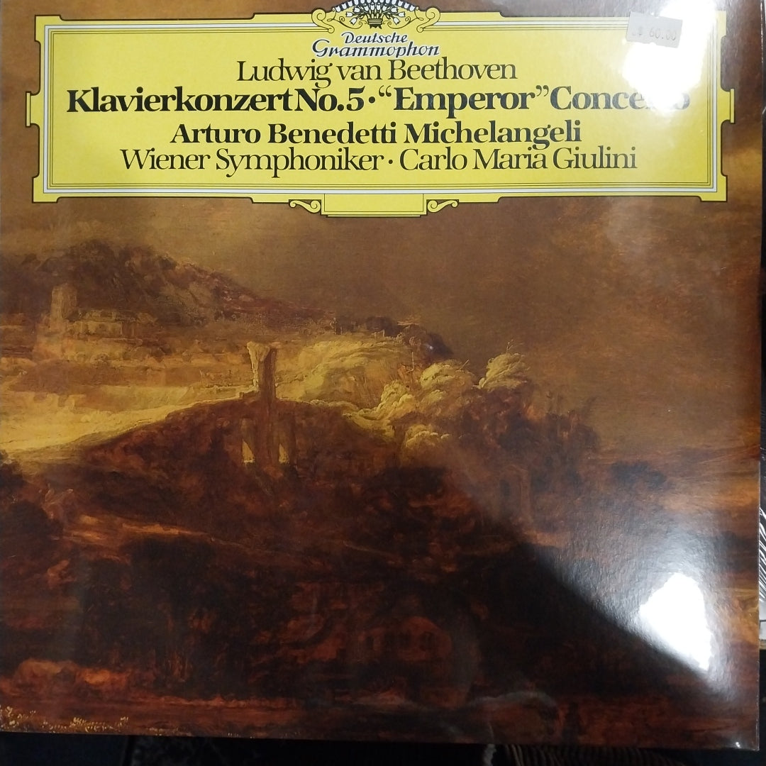 LUDWIG VAN BEETHOVEN - KLAVIERKONZERT NO.5 EMPEROR CONCERTO VINYL