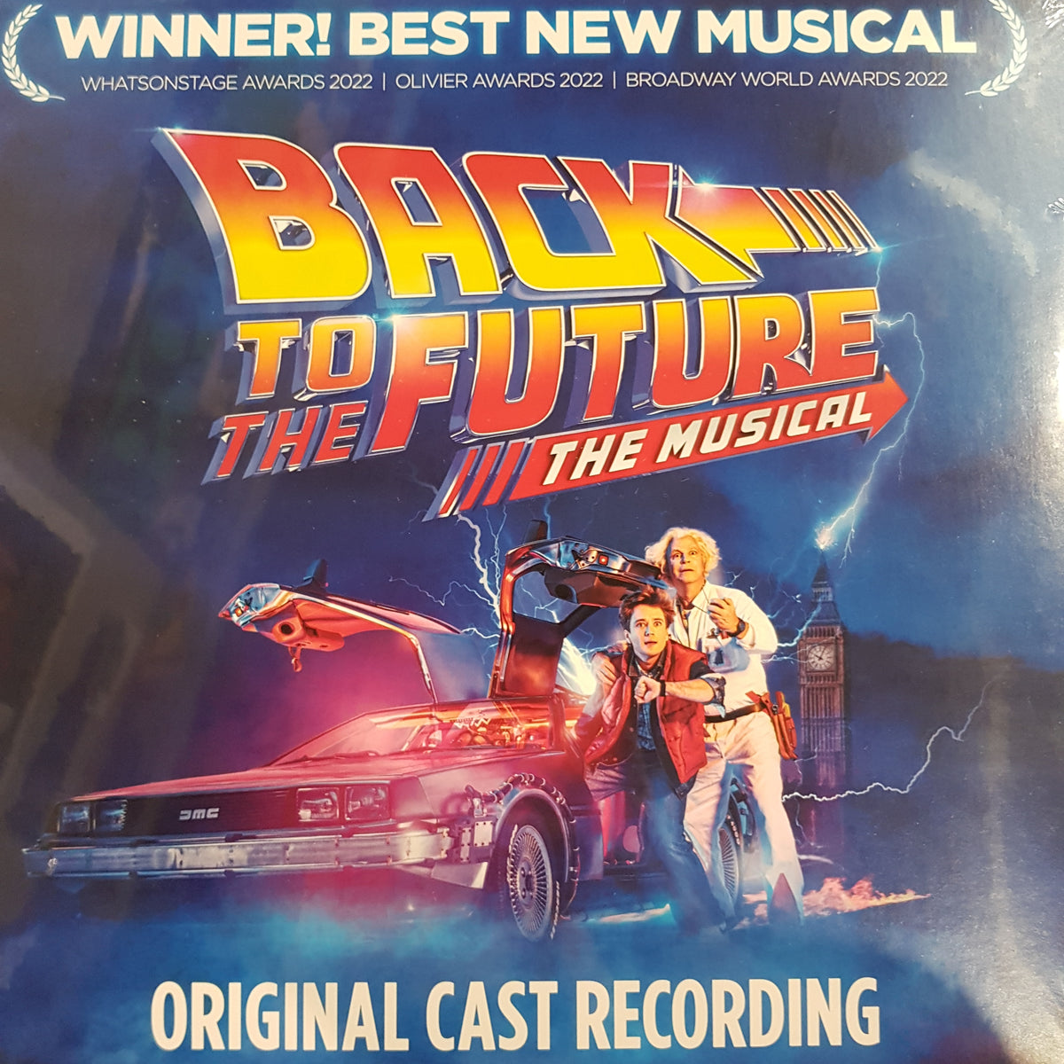 VARIOUS ARTISTS - BACK TO THE FUTURE ORIGINAL BROADWAY CAST OST VINYL