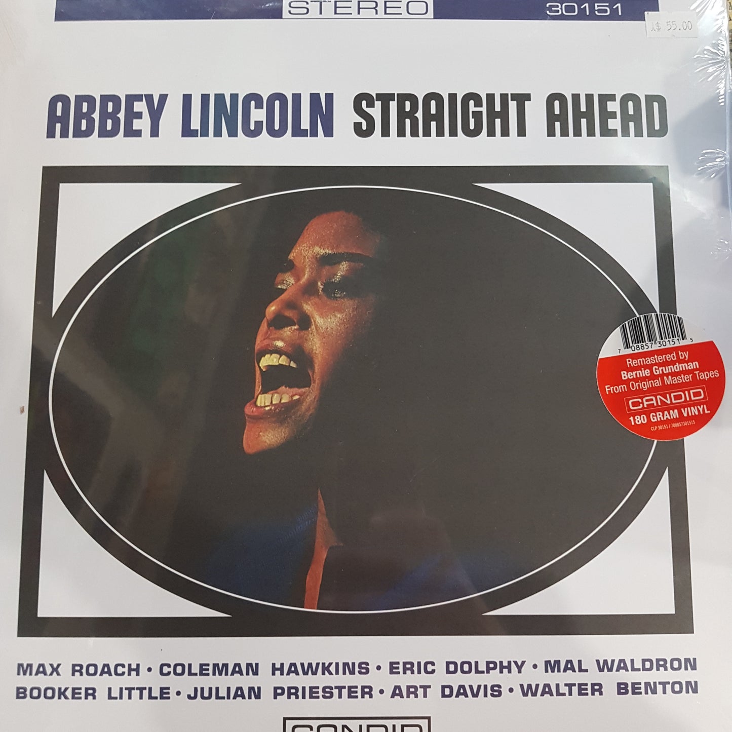 ABBEY LINCOLN - STRAIGHT AHEAD VINYL