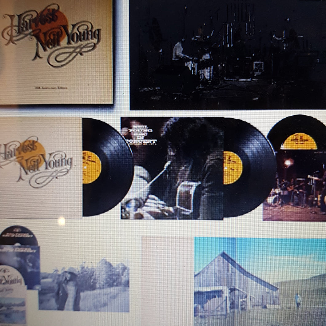 NEIL YOUNG - HARVEST (50TH ANNIVERSARY) (2LP/1x7
