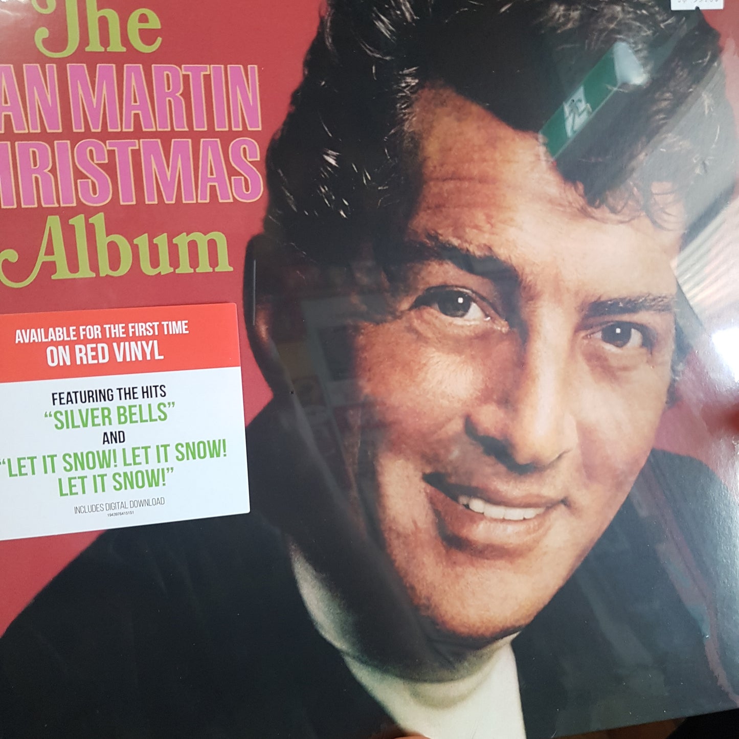 DEAN MARTIN - THE DEAN MARTIN CHRISTMAS ALBUM (RED COLOURED) VINYL